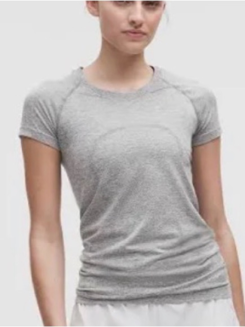 Gray Swiftly Tech Hip Length